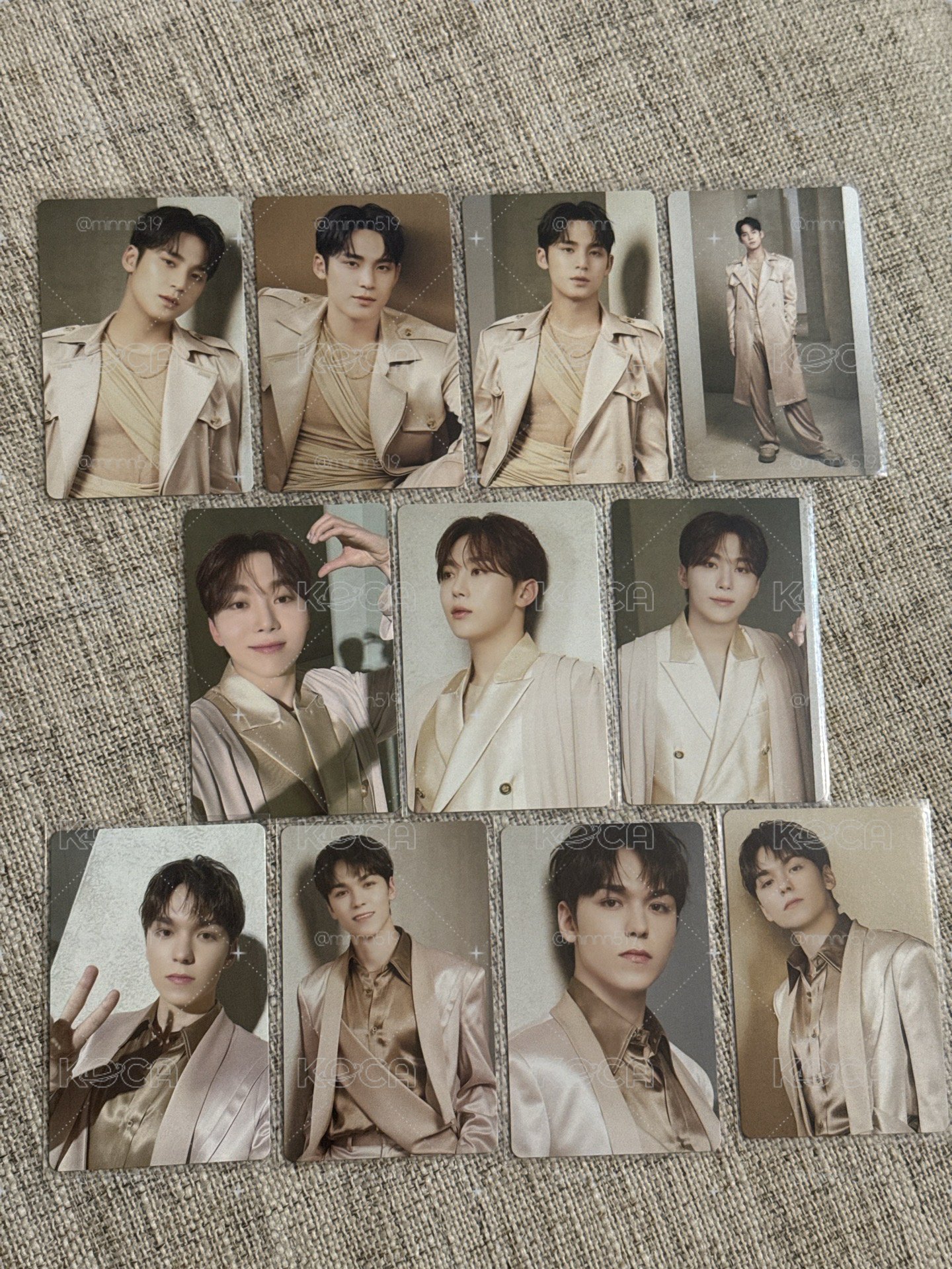 ✨SEVENTEEN RIGHT HERE隨機卡✨MINGYU/SEUNGKWAN/VERNON 🐶🍊🐻‍❄️