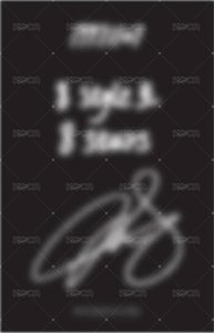 生日禮盒ver.5 周邊卡 SCARF-8 style 背面