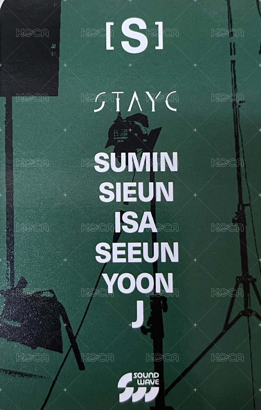 S sw 簽售卡 牛仔蒽 背面