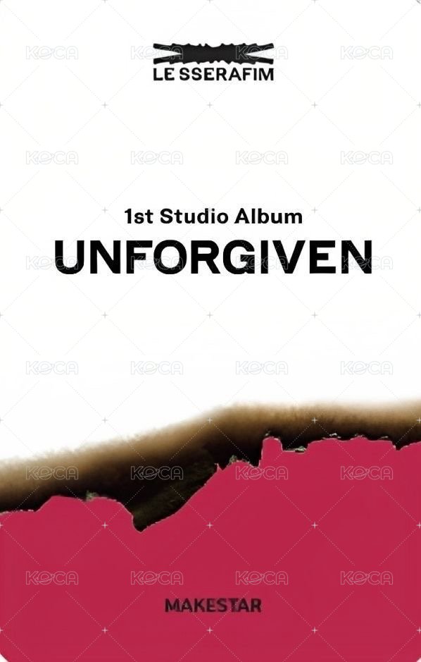 UNFORGIVEN ms 簽售卡 簽售 背面