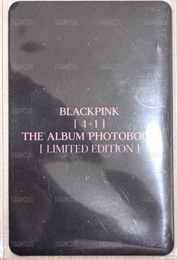 4+1 PB k4 特典卡  背面