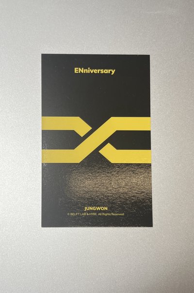 ENHYPEN JUNGWON 梁禎元 三週年相框卡