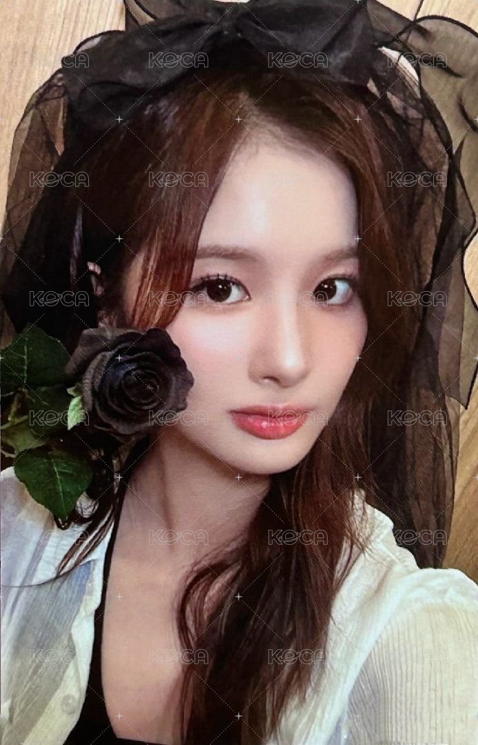 STICK OUT ms 線下 1.0 簽售卡 黑紗薛 正面