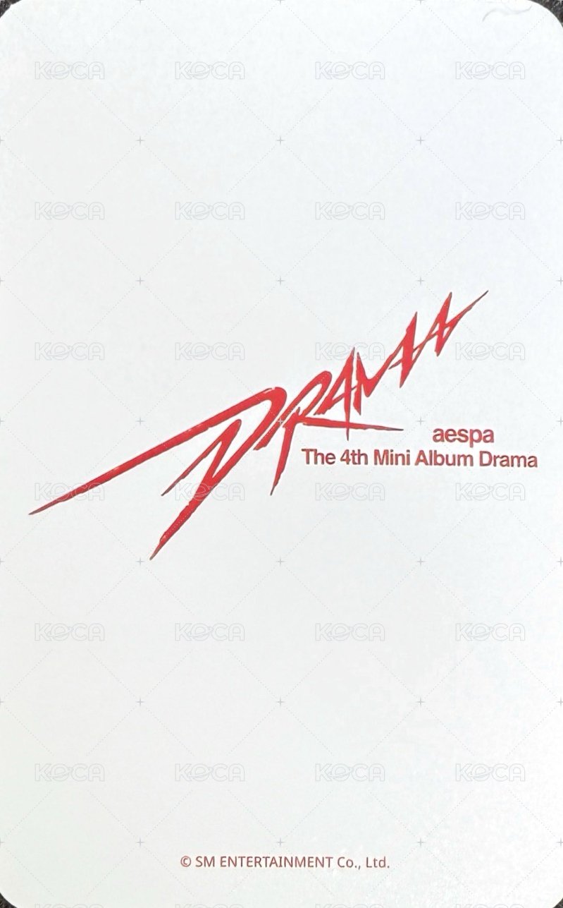 Drama sw 預售 特典卡 芭蕾寧 背面