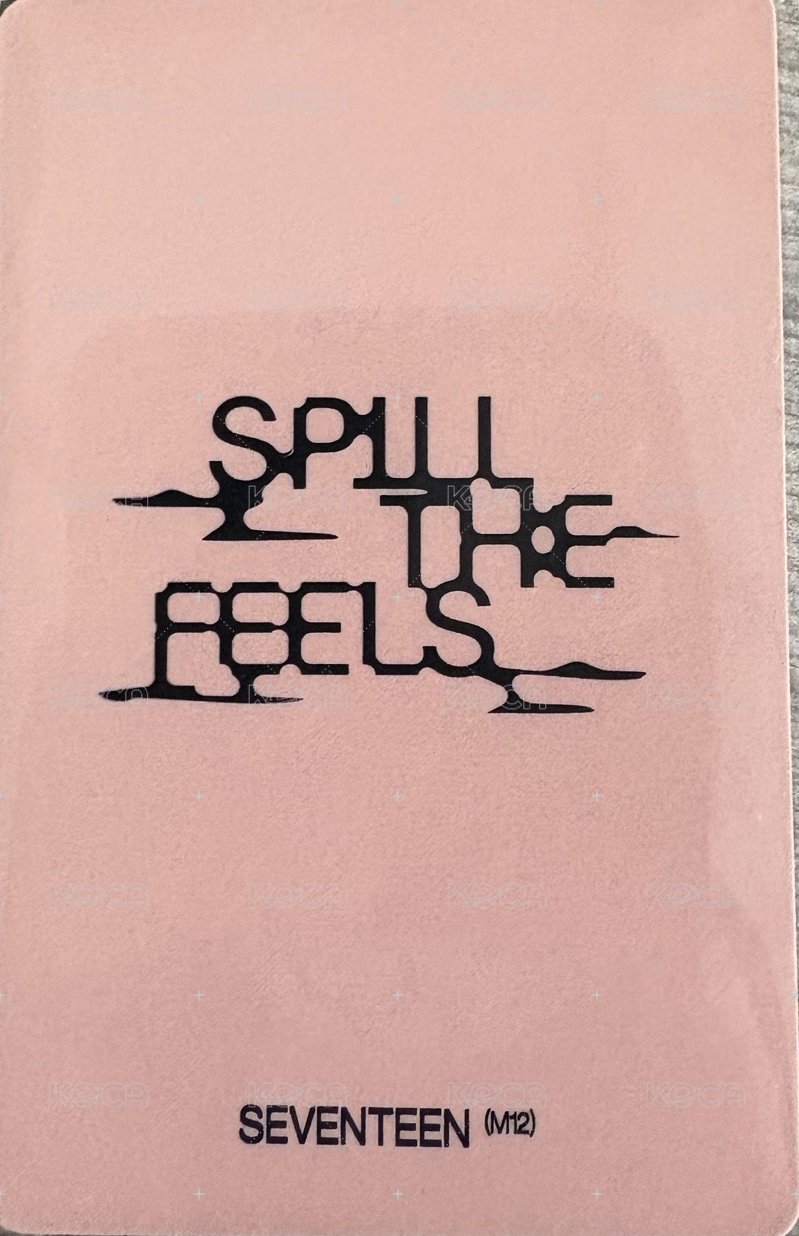 MINI12 yzy yzyb 簽售卡  背面