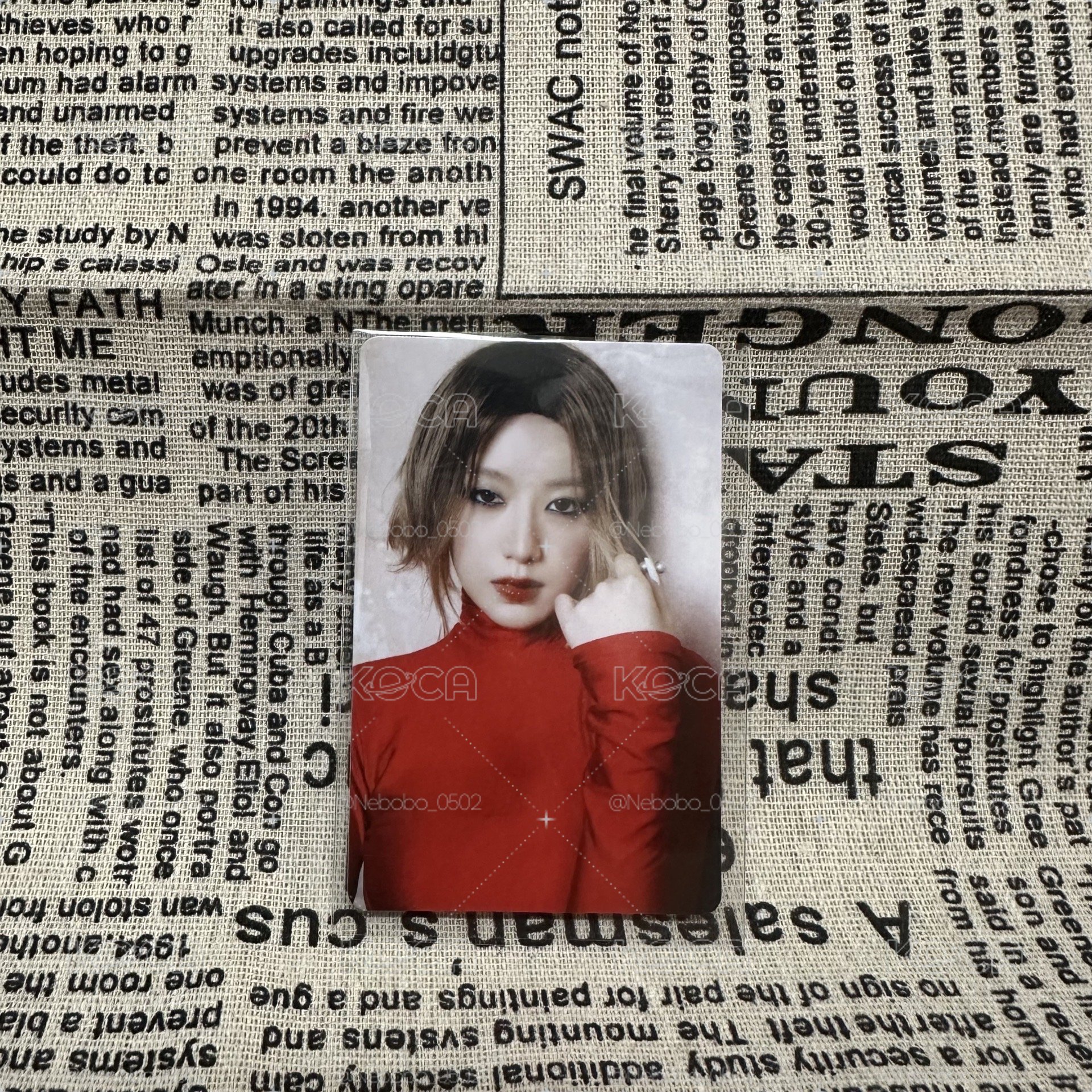 卡背損 i-dle 舒華 迷八快閃滿額卡 官拍刷