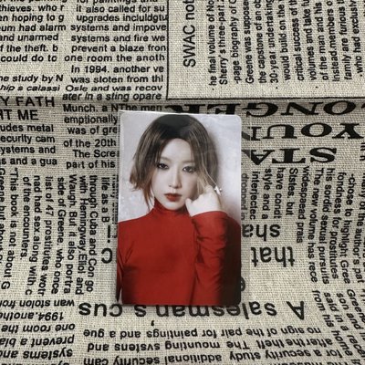 卡背損 i-dle 舒華 迷八快閃滿額卡 官拍刷