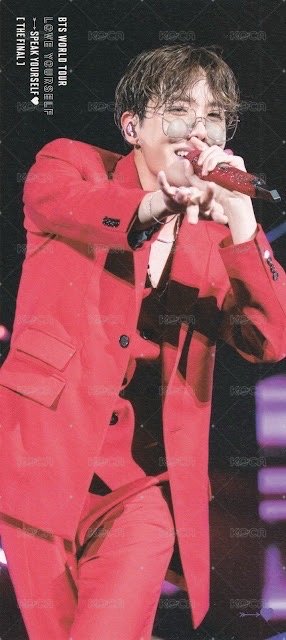 SY Tour 演唱會 DVD / CD 卡 Final 一般/數位版 書籤 背面