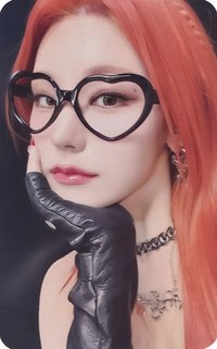 BORN TO BE sw 4.0 簽售卡 愛心眼鏡