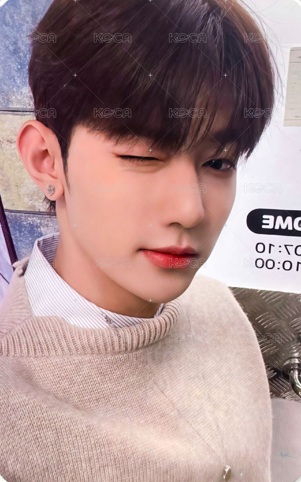 迷一 oy 特典卡  正面