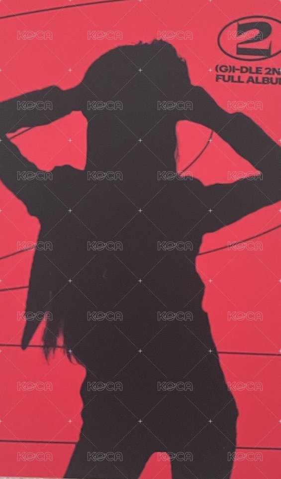 正規二 專輯卡 米妮jc專卡 背面