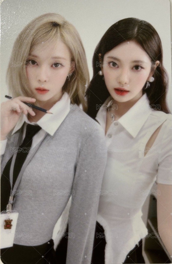 2025年曆 隨機卡 後續 冬寧雙人 正面