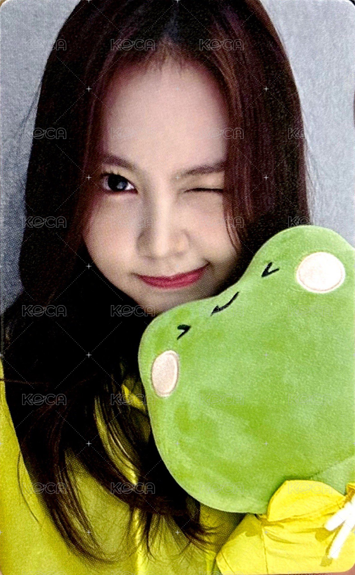 數單一 ju 2.0 幸運卡  正面