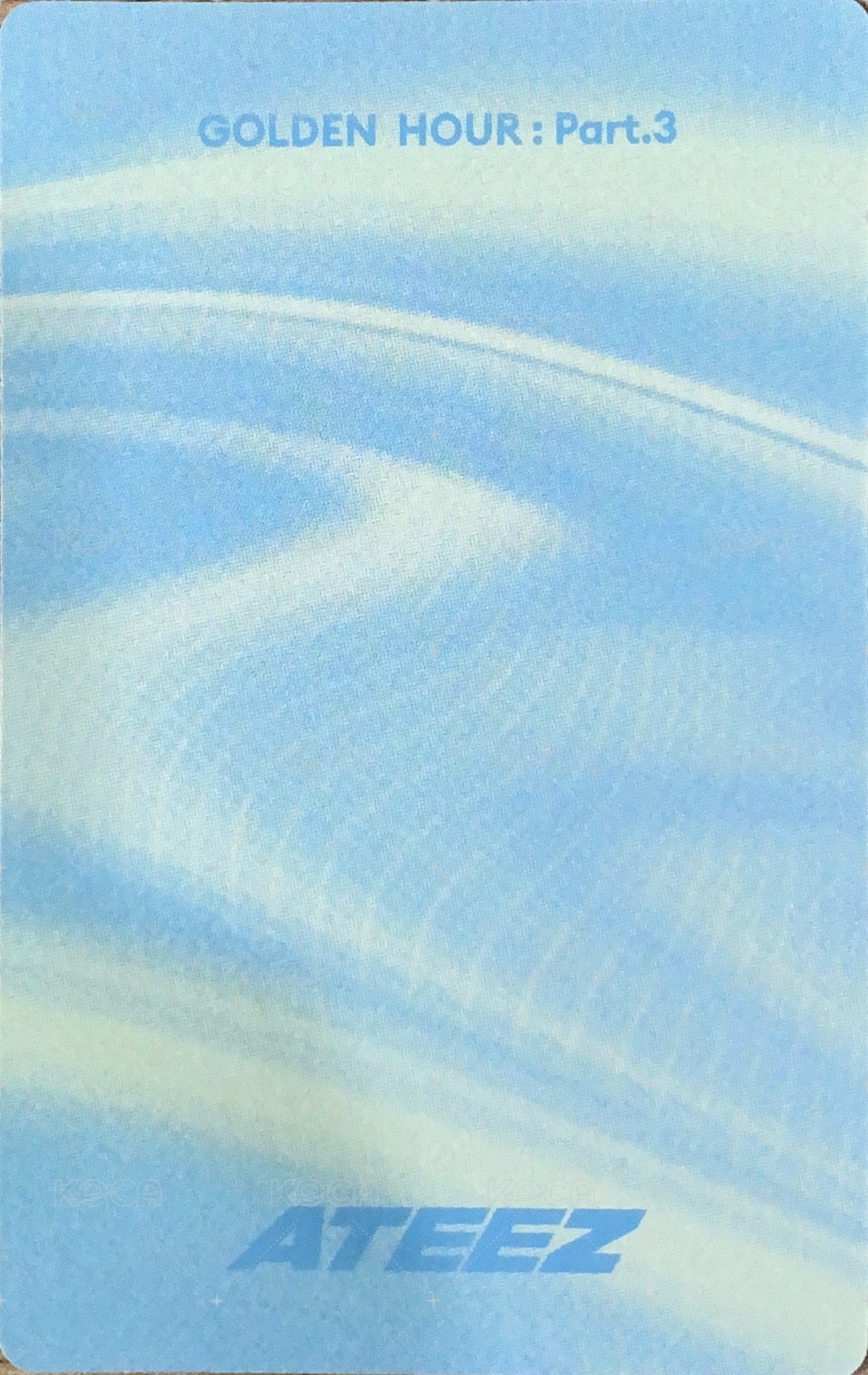 GH3 專輯卡 POCA 隨機 背面