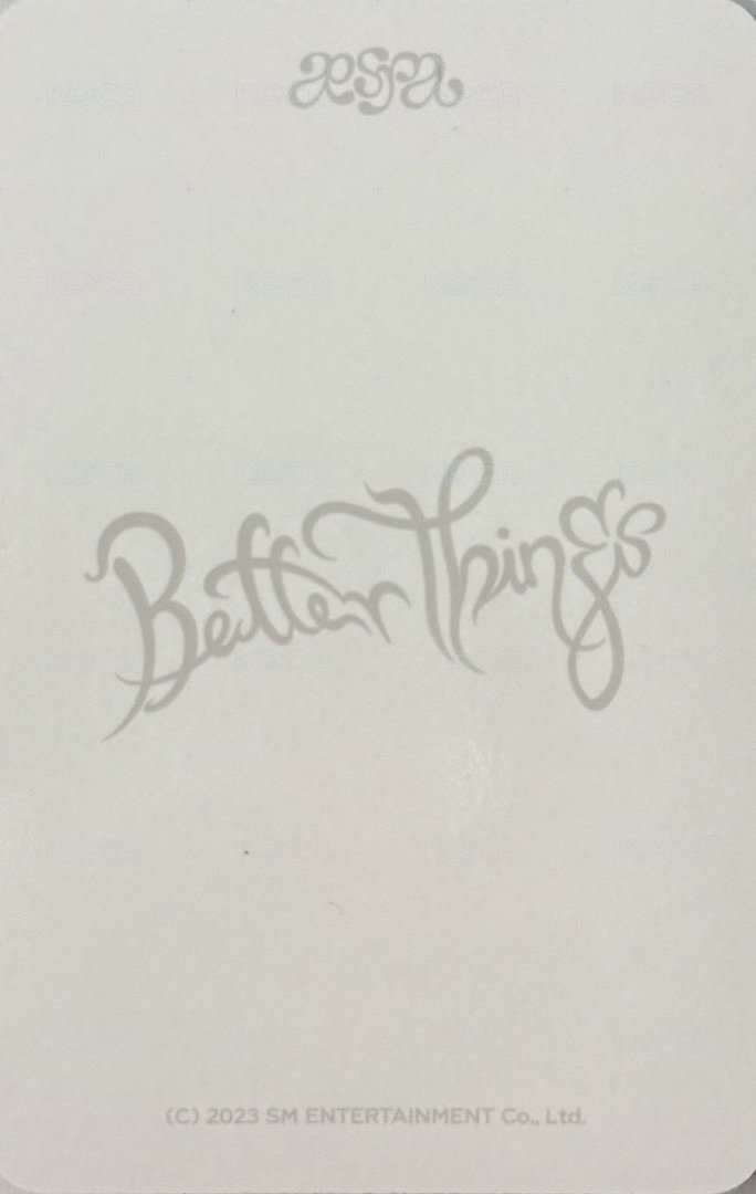 Better Things 周邊卡 閃卡柚 背面