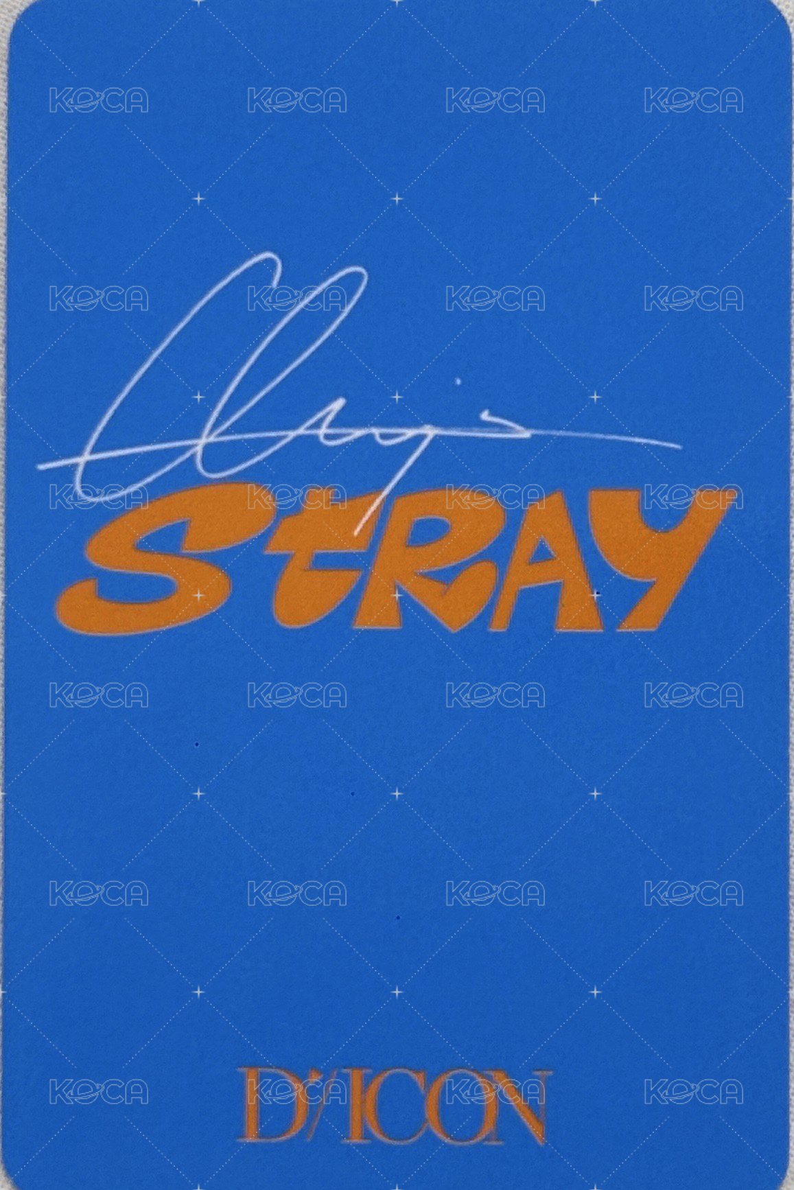 DICON D'FESTA 雜誌卡  背面