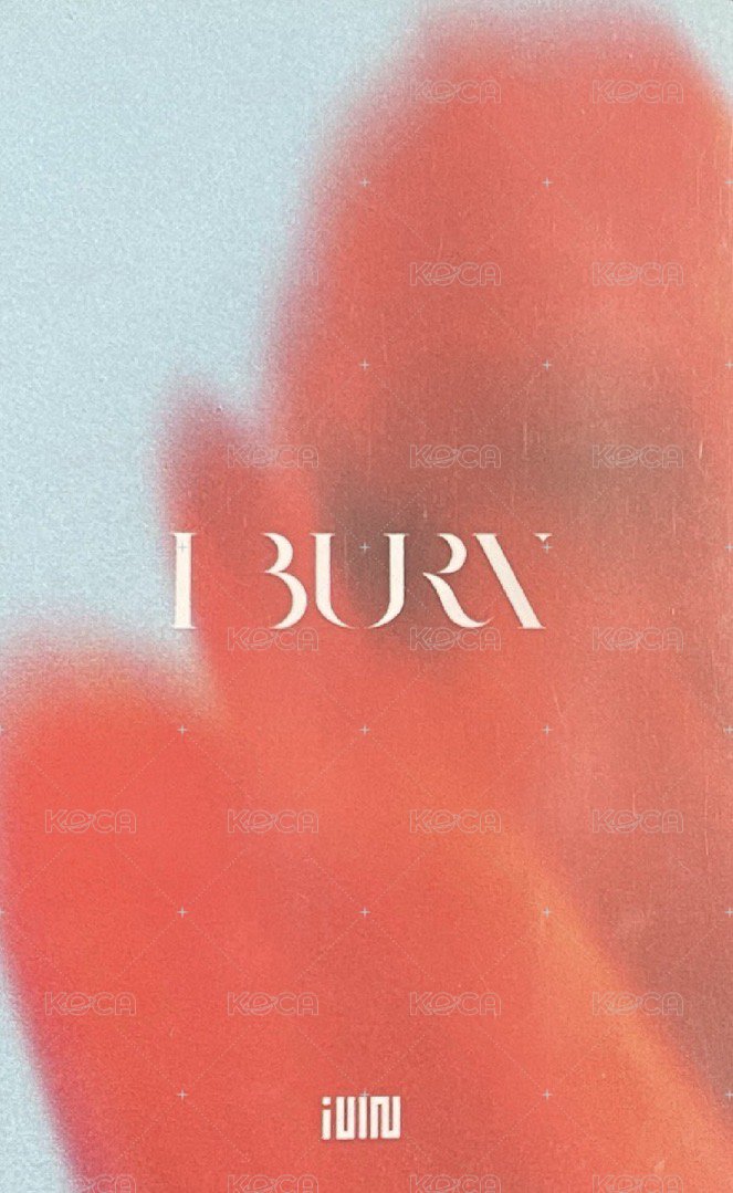 I BURN Mihwadang 簽售卡 mhd 背面
