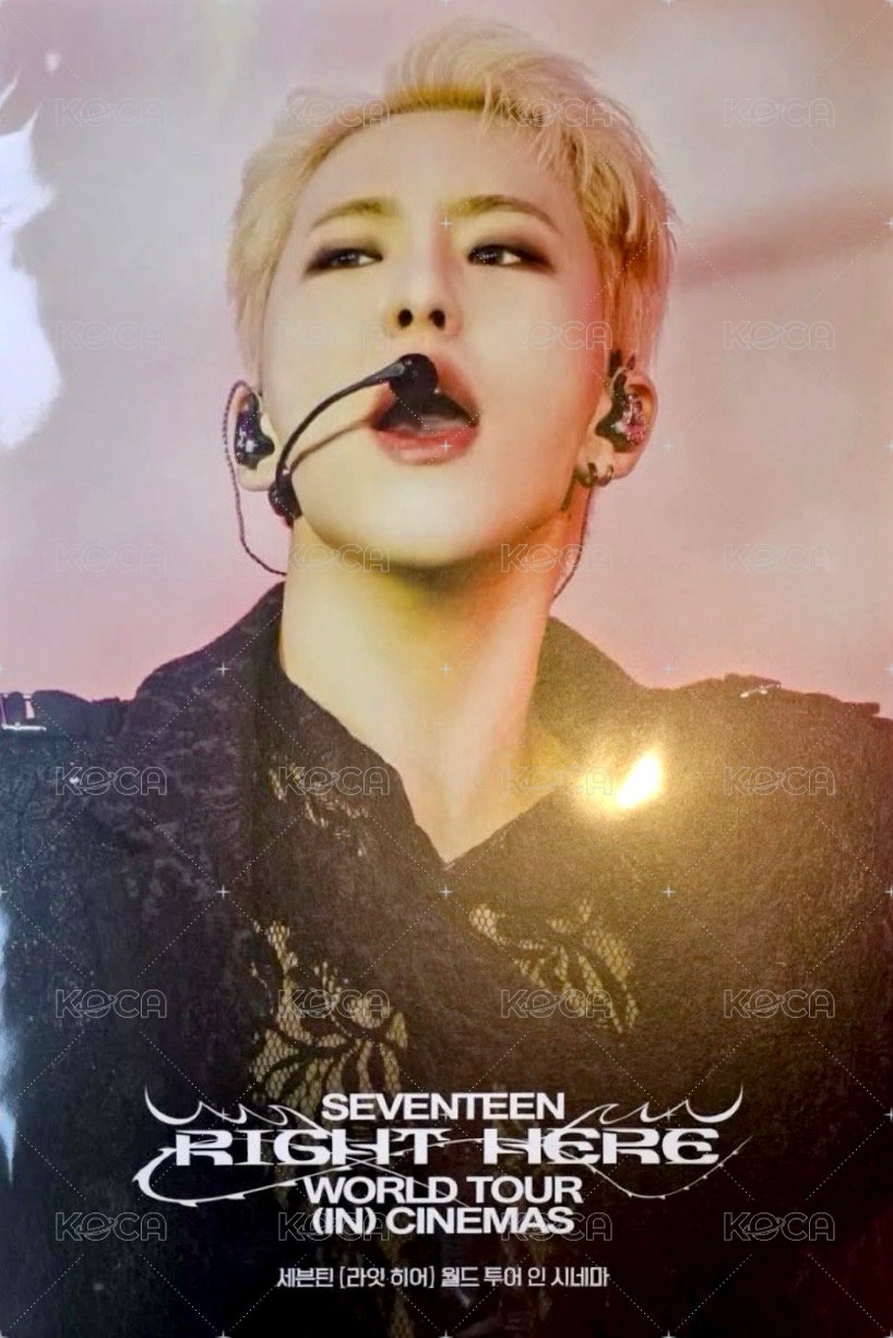 RIGHT HERE 特典海報 RIGHT HERE電影海報 正面