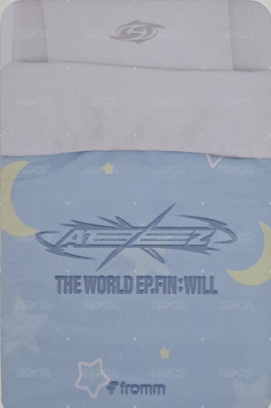 Will fromm 5.0 簽售卡  背面