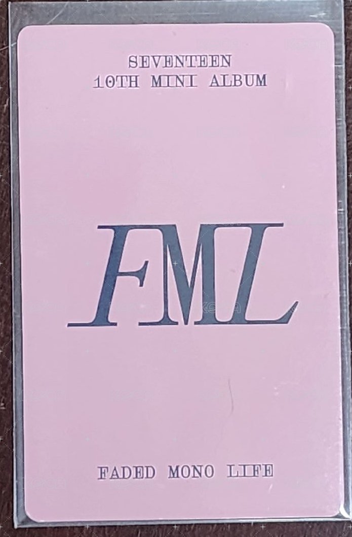 MINI10 yzy 廣州線下 簽售卡  背面