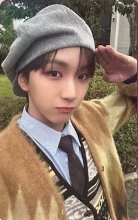 WHY.. wvs 單封 直播卡 貝雷帽敬禮