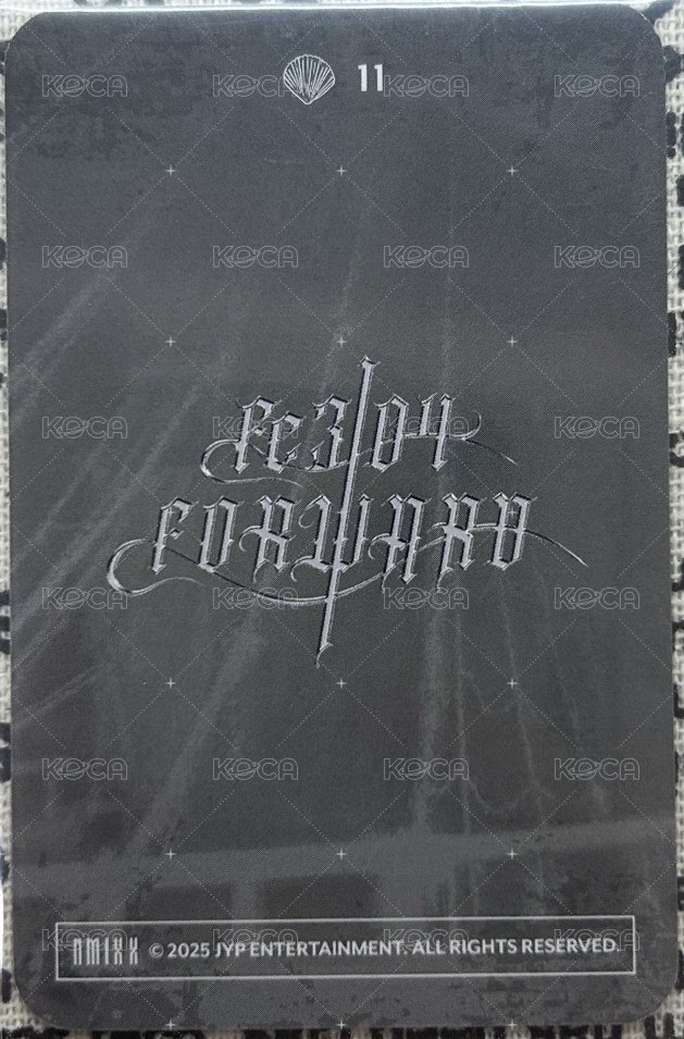 FORWARD 快閃 隨機卡  背面