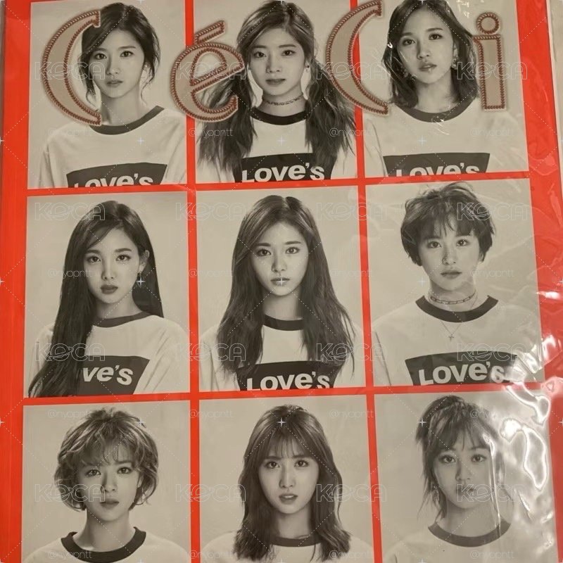 CECI 雜誌 -  TWICE封面