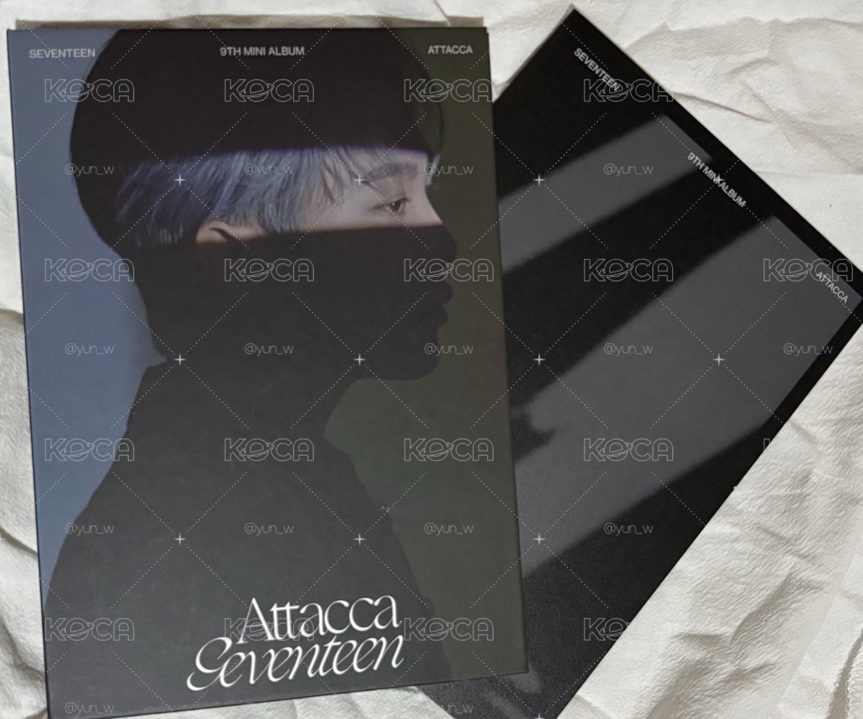 SEVENTEEN - ATTACCA (9TH MINI ALBUM CARAT VER.) 迷你九輯 CD (勝寛）