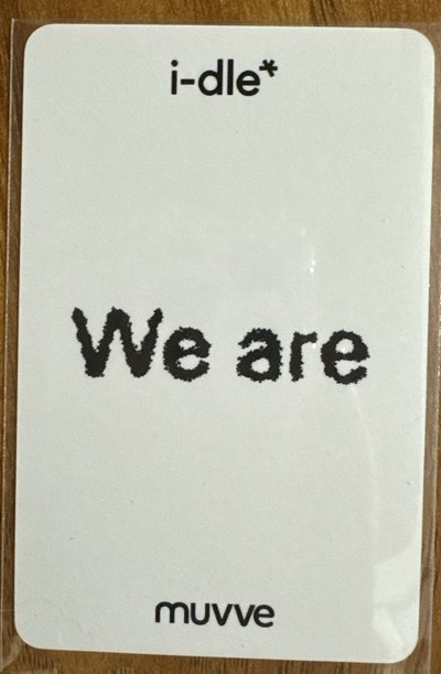 we are mu特典卡 miyeon