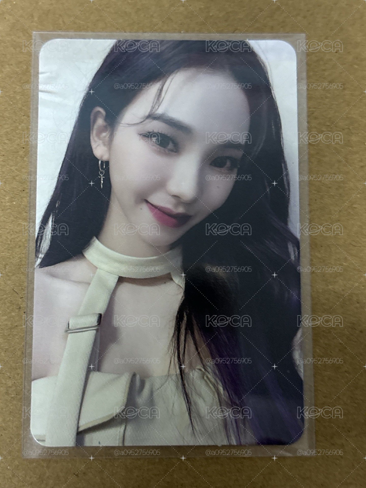 （瑕）aespa Karina 柚子 Girls 專輯卡 K版柚-48