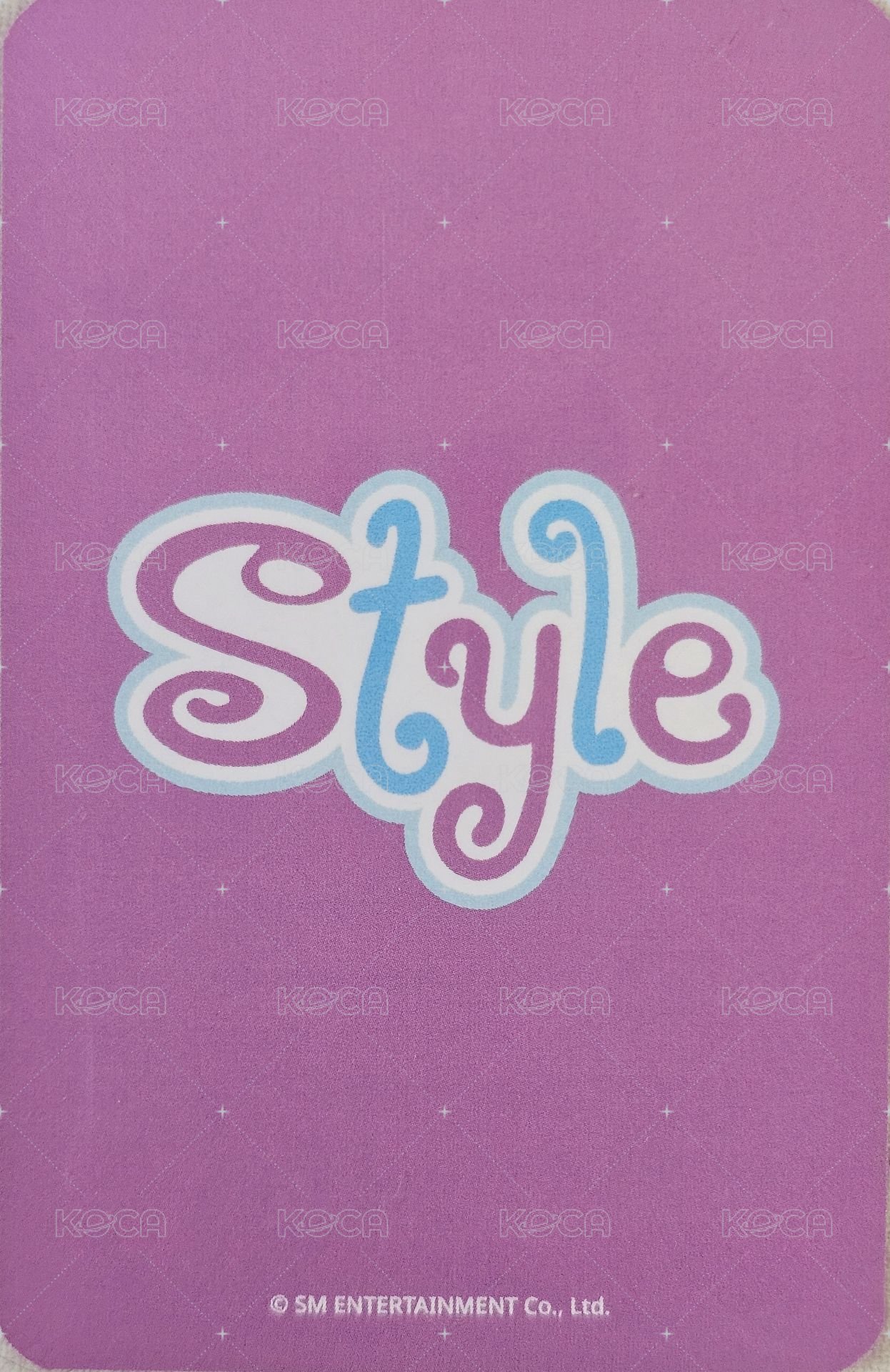 Style sw 直播卡  背面