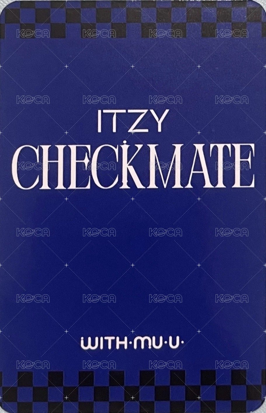 CHECKMATE wm 蝦皮 簽售卡  背面