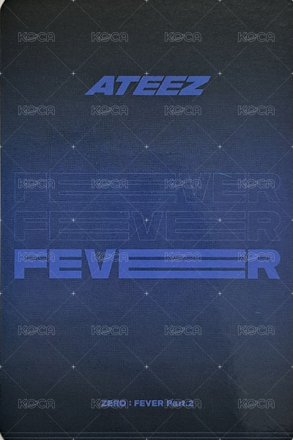 Fever pt.2 br 簽售卡  背面