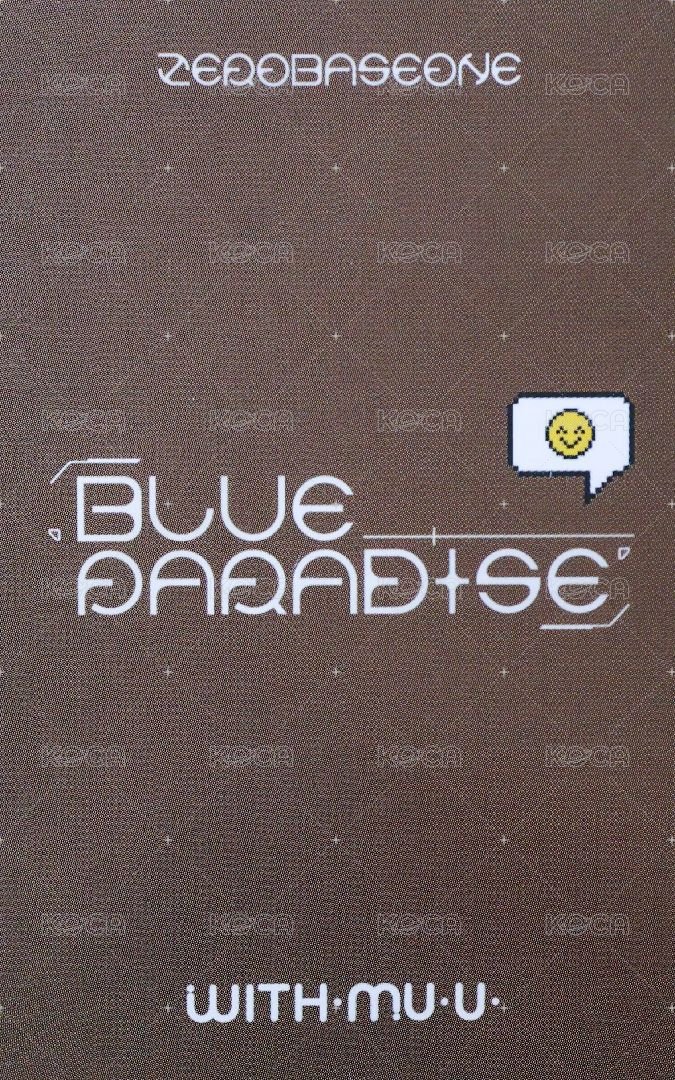 迷五 wm 特典卡 微笑ver. 背面