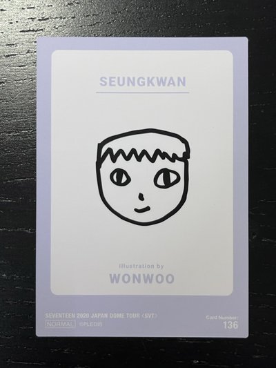 WONWOO｜耶✌🏻｜簽名拍立得版