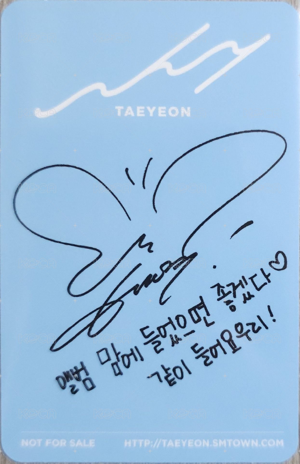 Why 專輯卡  背面