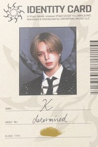 Go in Blind (月狼) 專輯卡 ID card