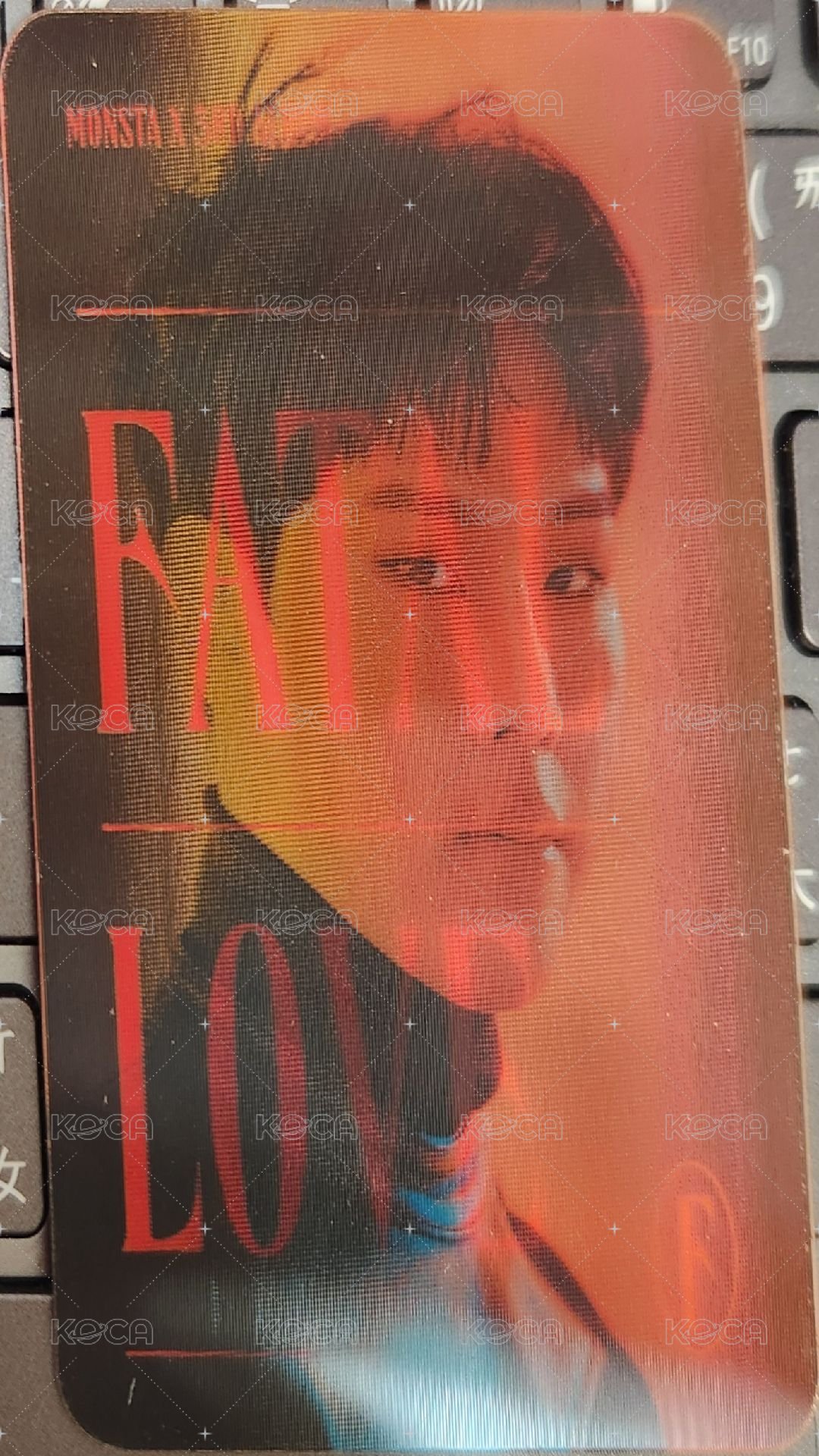 FATAL LOVE 專輯卡 變化卡 正面