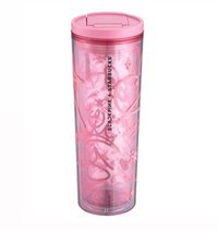 星巴克 杯子      BP粉隨行杯