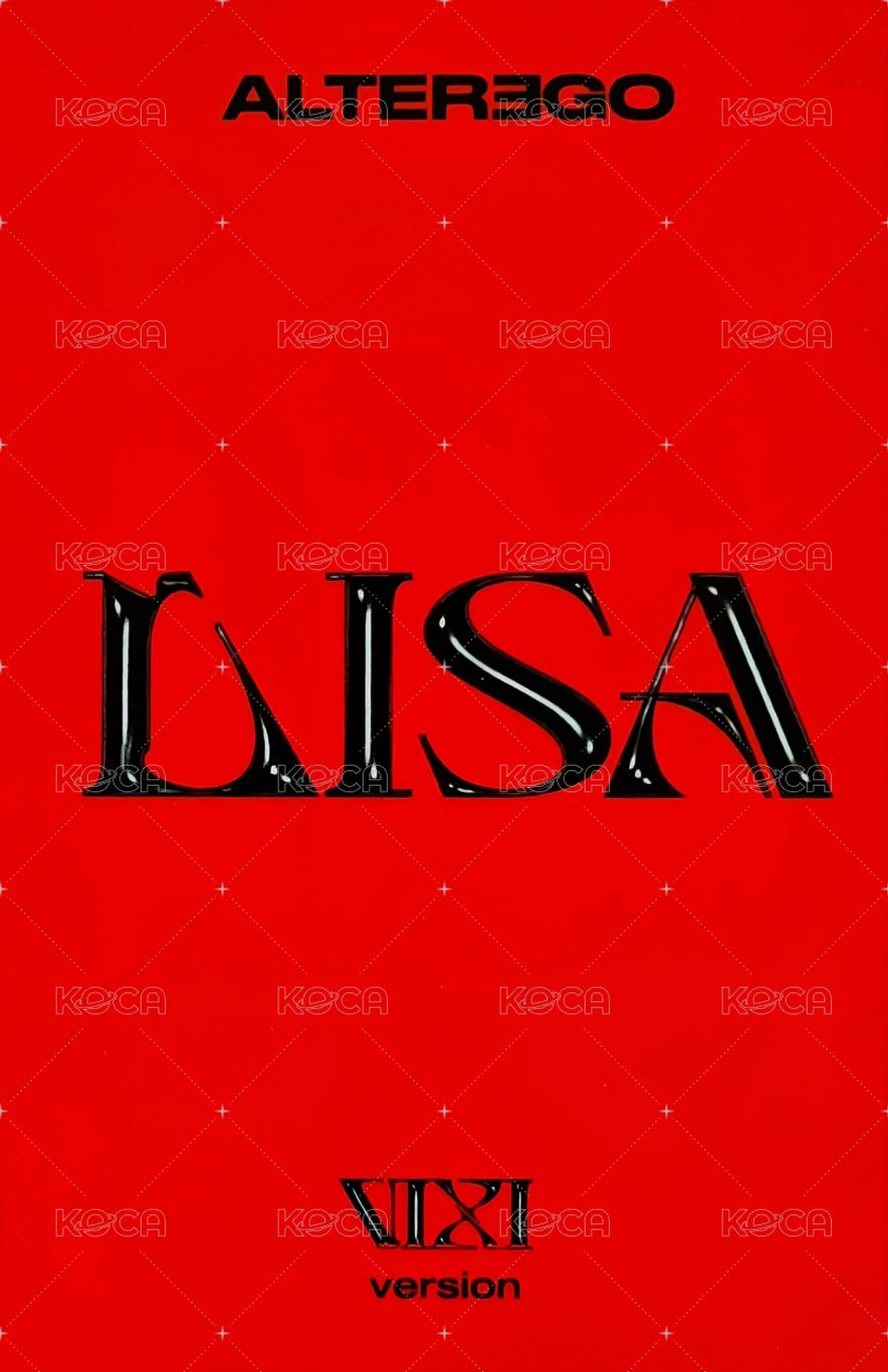 ALTEREGO 專輯卡 vixi ver 背面
