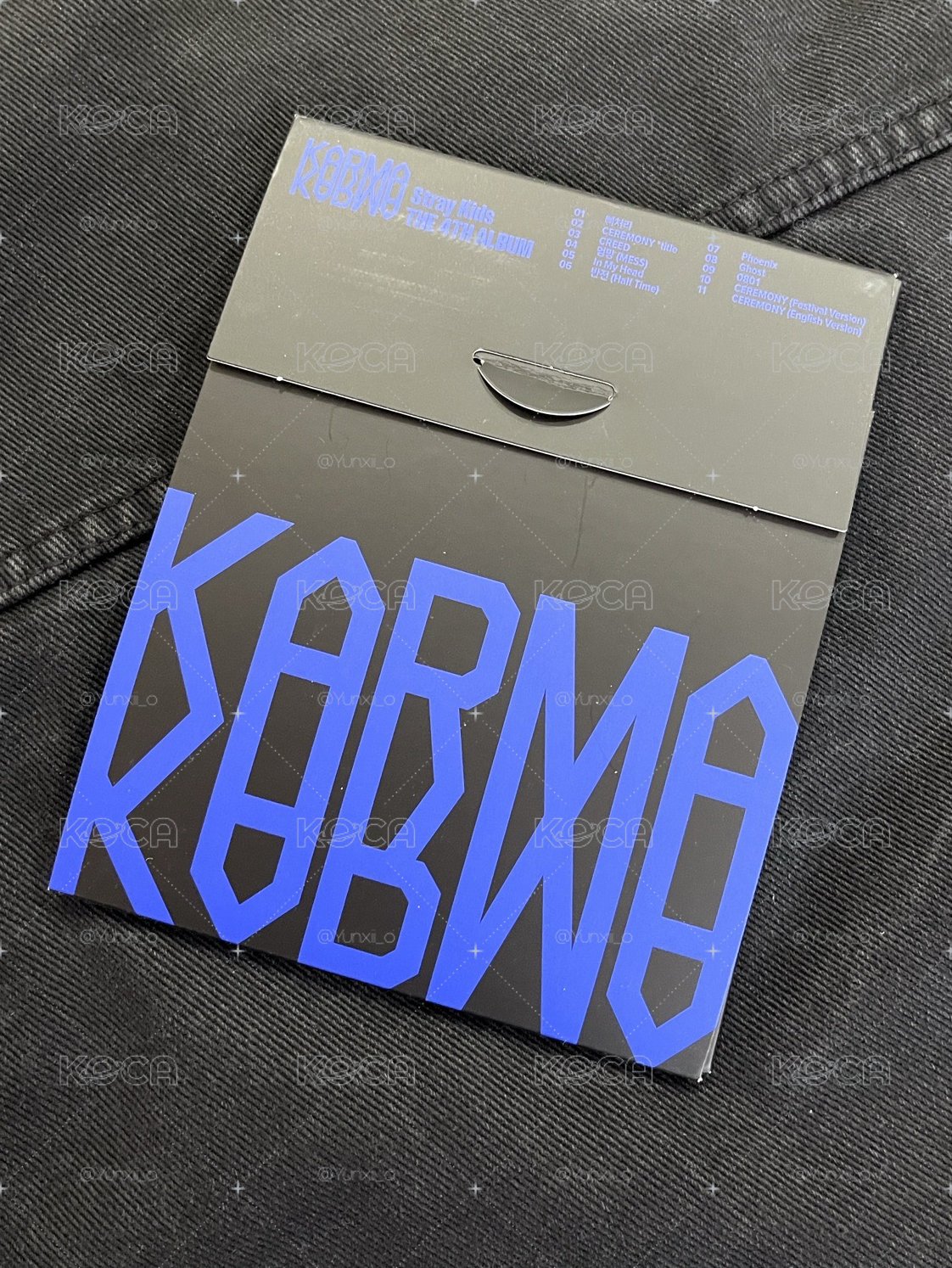 SKZ KARMA 信封版 空專
