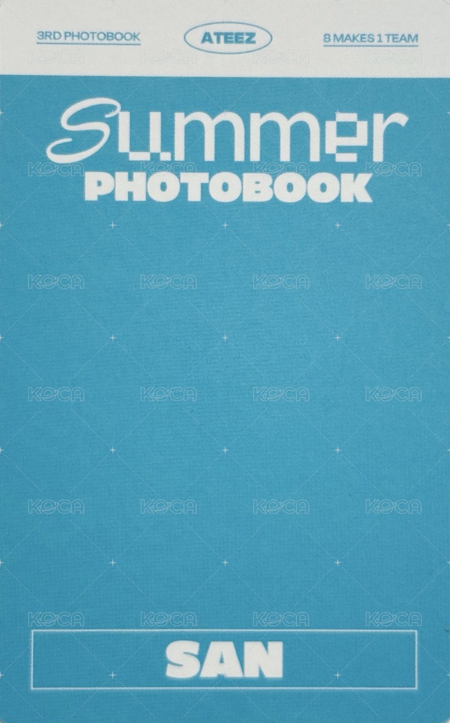 2023夏寫 KQ 特典卡  背面