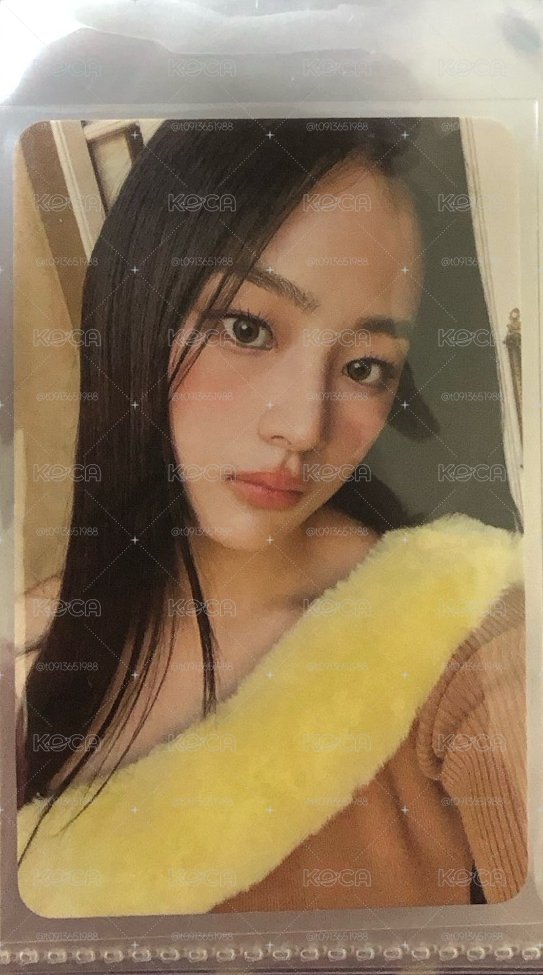 minji專輯卡