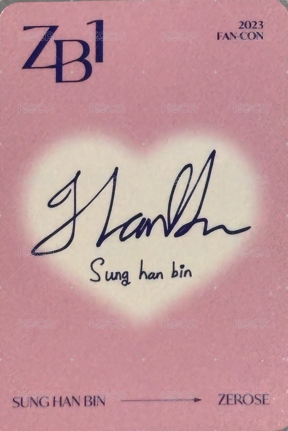 23'FC 隨機卡 櫻桃彬 背面