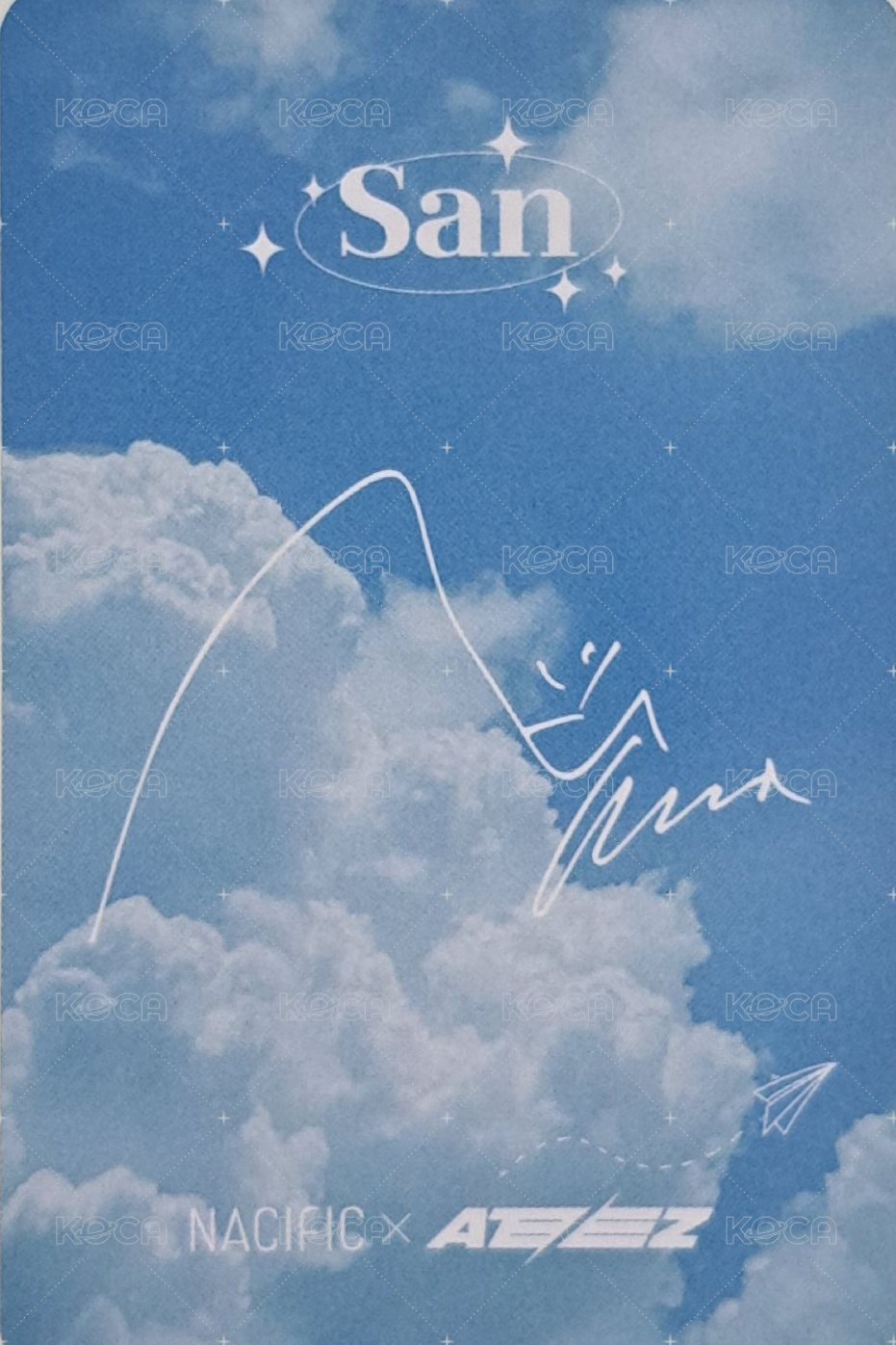 NACIFIC 代言卡 7.0 背面