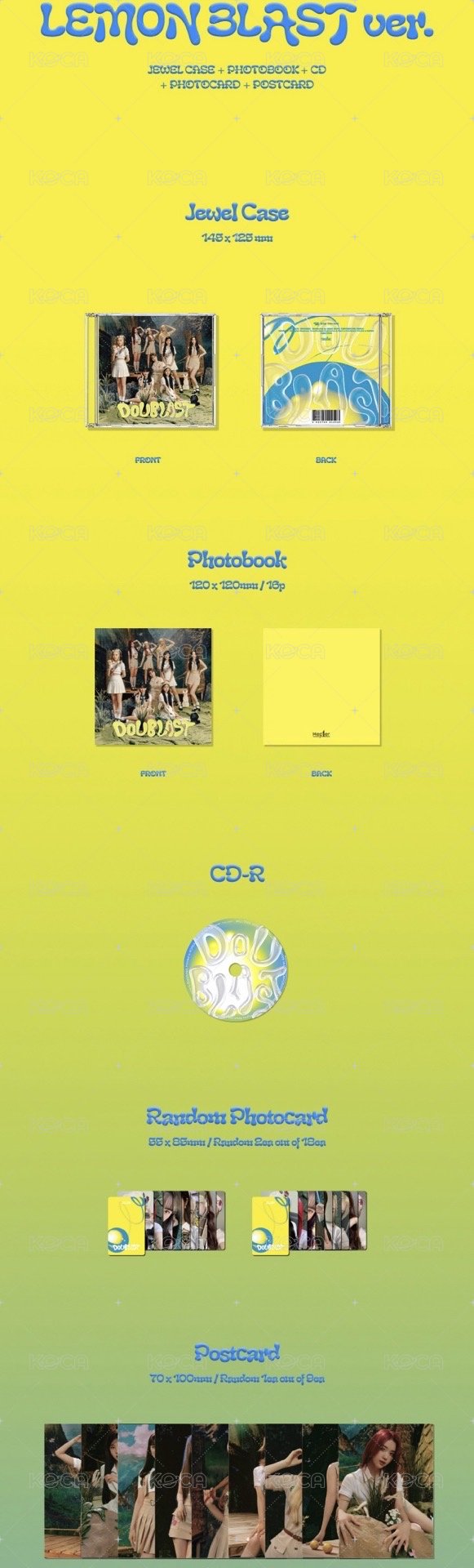 Jewel Case Lemon Blast ver.