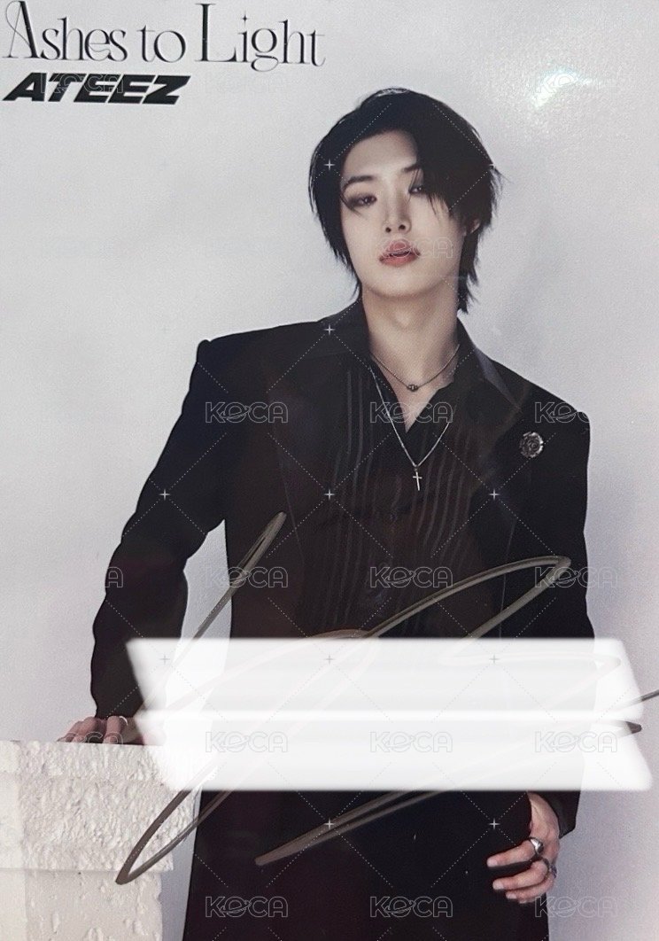 Ashes to Light 簽名卡  正面