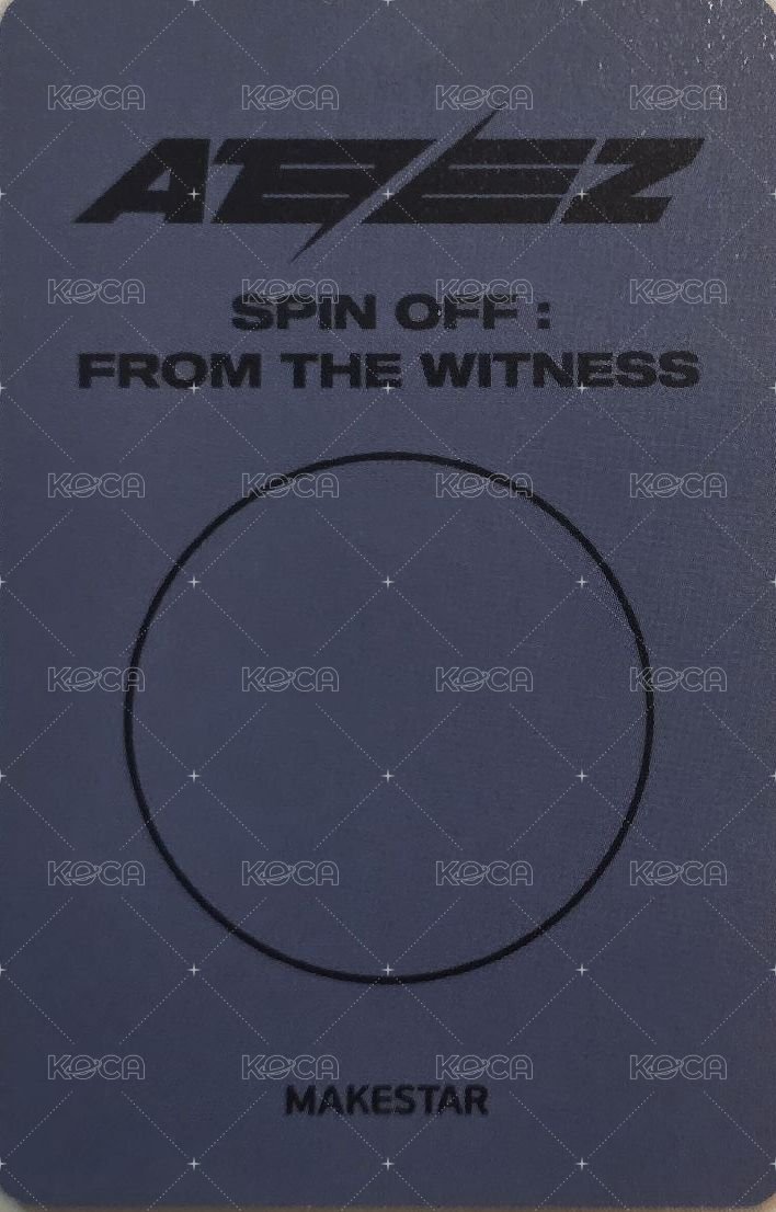 From the Witness ms 1.0 線上 簽售卡  背面