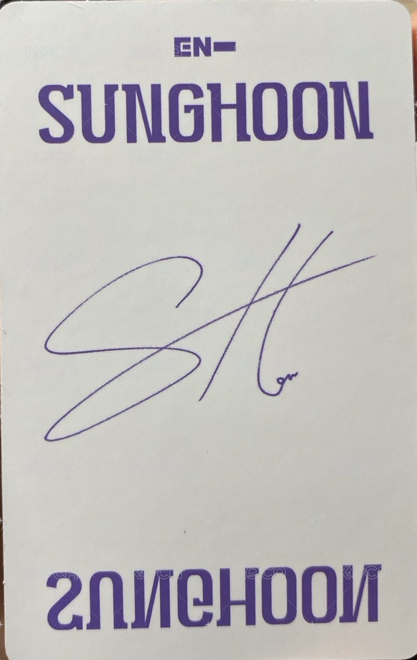 正一 專輯卡 Scylla版 紫版 閃卡 背面