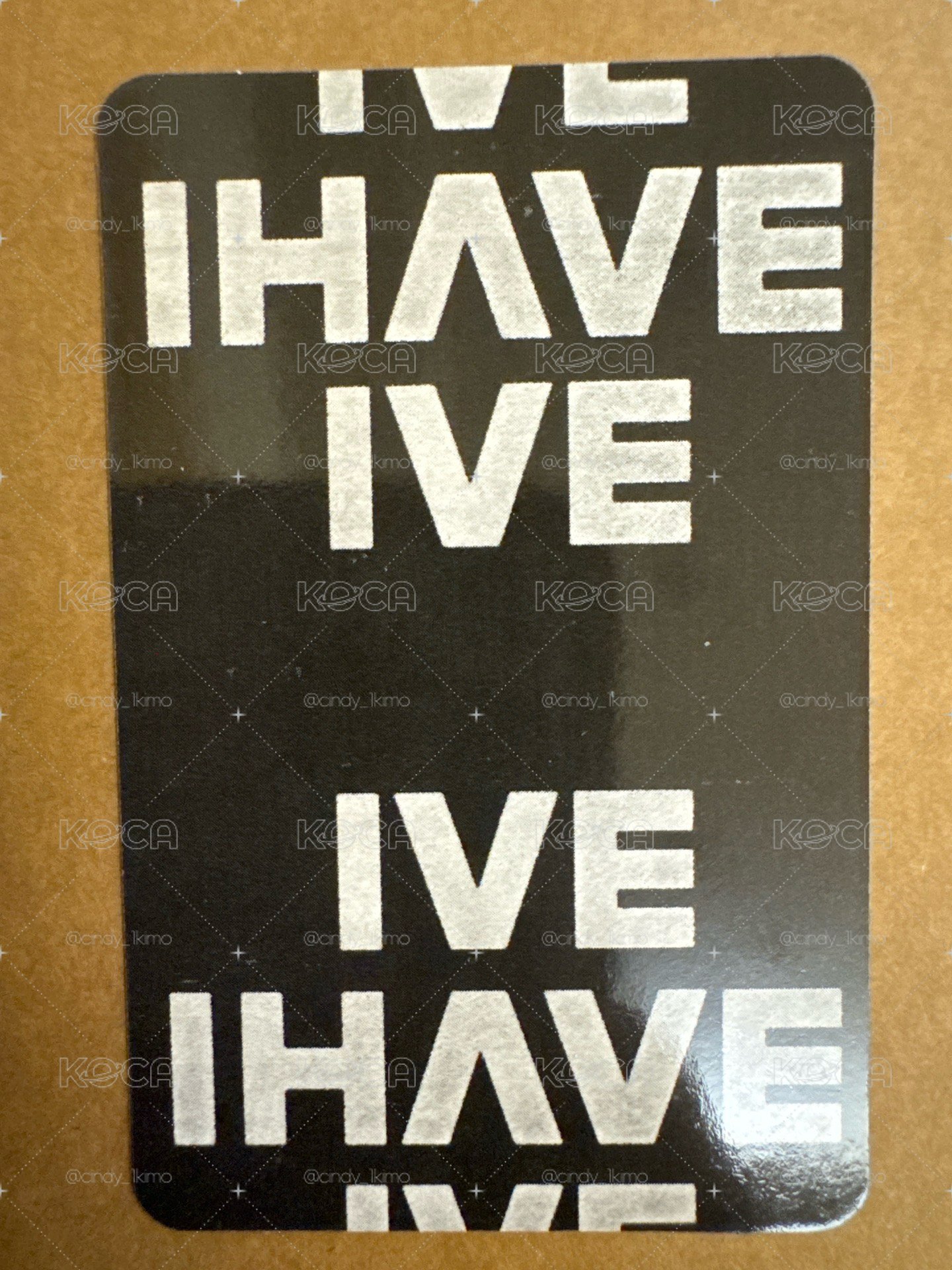 I've IVE sw 4.0 簽售卡 